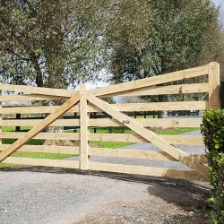 Timber Gates