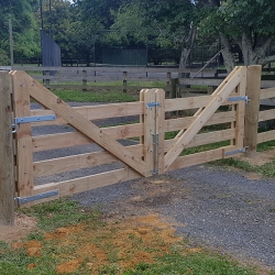 Timber Gates
